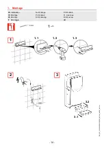 Preview for 14 page of Franke DRYX500 Installation And Operating Instructions Manual