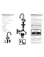 Preview for 2 page of Franke EOS FFT3350 Installation Manual