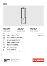 Franke EXOS618EX Installation And Operating Instructions Manual предпросмотр