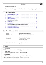 Preview for 3 page of Franke Expansion module I/O Installation And Operating Instructions Manual