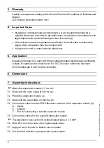 Preview for 4 page of Franke Expansion module I/O Installation And Operating Instructions Manual