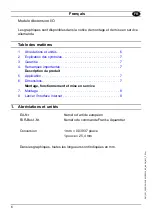 Preview for 6 page of Franke Expansion module I/O Installation And Operating Instructions Manual