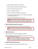 Preview for 12 page of Franke F3D Frozen French Fry Dispenser Operating Manual