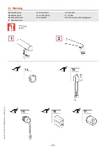 Preview for 21 page of Franke F3EM1022 Installation And Operating Instructions Manual