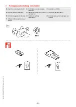 Preview for 21 page of Franke F3ET1001 Installation And Operating Instructions Manual