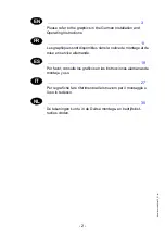 Preview for 2 page of Franke F3S-Mix Installation And Operating Instructions Manual