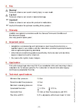 Preview for 4 page of Franke F3S-Mix Installation And Operating Instructions Manual