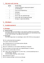 Preview for 37 page of Franke F3S-Mix Installation And Operating Instructions Manual