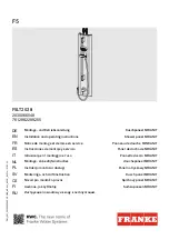 Franke F5LT2028 2030066548 Installation And Operating Instructions Manual предпросмотр