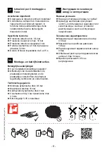 Preview for 5 page of Franke F5S Installation And Operating Instructions Manual