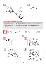 Preview for 34 page of Franke F5ST2013 Installation And Operating Instructions Manual