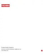 Preview for 15 page of Franke F948-100STMR User Manual