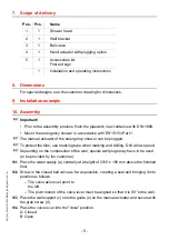 Preview for 5 page of Franke FAID0008 Installation And Operating Instructions Manual