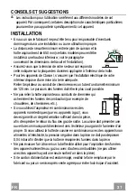 Preview for 21 page of Franke FAR 605 XS LED Instructions For Use And Installation