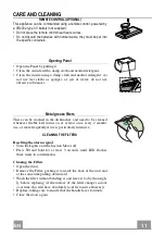 Preview for 11 page of Franke FBI 537 XS Instructions For Use And Installation