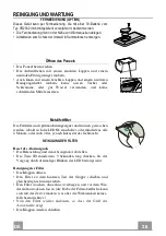 Preview for 38 page of Franke FBI 537 XS Instructions For Use And Installation