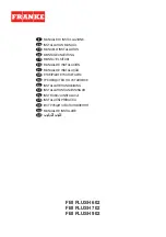 Preview for 1 page of Franke FBI FLUSH 602 Installation Manual