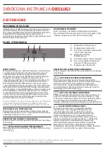 Preview for 62 page of Franke FCB 400 V NE E User And Installation Manual