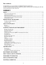 Preview for 3 page of Franke FCE604B1 Use And Care Manual