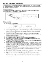Preview for 14 page of Franke FCE905B1 Instructions For Use Manual