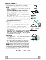 Preview for 48 page of Franke FCH 906 Instructions For Use And Installation