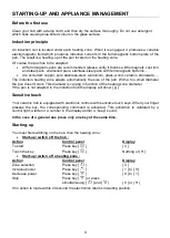 Preview for 9 page of Franke FCI604B1 Instructions For Use Manual