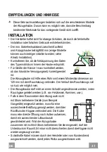 Предварительный просмотр 31 страницы Franke FCR 625 TC Instructions For Use And Installation