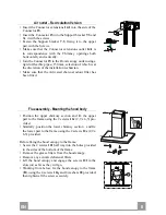 Preview for 8 page of Franke FCR 925 I TC BK XS Instructions For Use And Installation