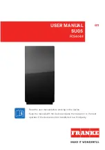Franke FCS4048 User Manual preview