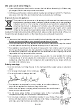 Предварительный просмотр 36 страницы Franke FCT 480 NF XS E User Manual