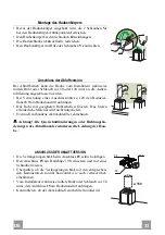 Предварительный просмотр 33 страницы Franke FDB 12078 Instructions For Use And Installation