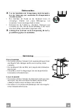 Preview for 34 page of Franke FDB 12078 Instructions For Use And Installation