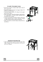 Preview for 8 page of Franke FDF 12274 XS-CH Instructions For Use And Installation