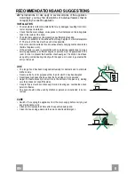 Предварительный просмотр 6 страницы Franke FDF 364 I Installation Instructions  Use And Care Manual