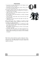 Предварительный просмотр 10 страницы Franke FDF 364 I Installation Instructions  Use And Care Manual