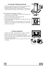 Preview for 12 page of Franke FDF H45 9354 I XS LED0 Instructions For Use And Installation