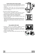 Preview for 78 page of Franke FDF H45 9354 I XS LED0 Instructions For Use And Installation