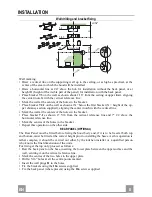 Предварительный просмотр 8 страницы Franke FDL 304 W Installation Instructions  Use And Care Manual