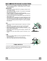 Preview for 6 page of Franke FDL 307 W Installation Instructions  Use And Care Manual