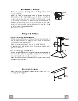 Preview for 22 page of Franke FDL 307 W Installation Instructions  Use And Care Manual