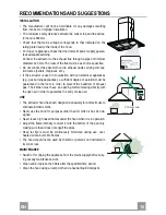 Preview for 15 page of Franke FDP 906 I Instructions For Use And Installation