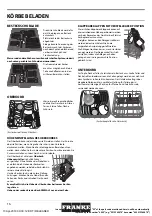 Preview for 16 page of Franke FDW 614 D7P DOS A++ User Manual