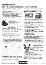 Preview for 52 page of Franke FDW 614 D7P DOS A++ User Manual