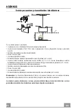 Preview for 69 page of Franke FFC 1005 XS LED0 Instructions For Use And Installation