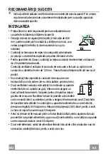 Preview for 84 page of Franke FFC 1005 XS LED0 Instructions For Use And Installation