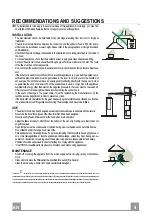 Preview for 4 page of Franke FFC 1005 XS Instructions For Use And Installation