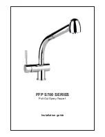 Preview for 1 page of Franke FFP S700 SERIES Installation Manual