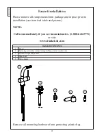 Preview for 3 page of Franke FFP S700 SERIES Installation Manual