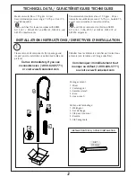 Предварительный просмотр 2 страницы Franke FFPD2000 Installation Manual