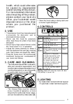 Preview for 4 page of Franke FGC 625 XS NP User Manual